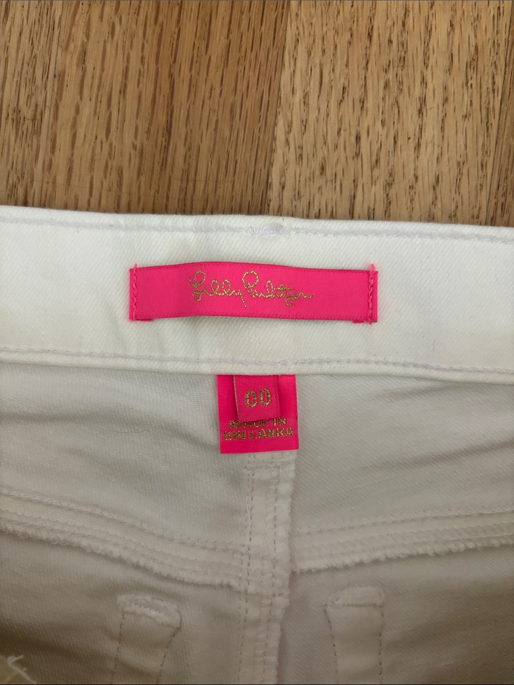 Lilly Pulitzer Annet Crop Flare White Jeans 00 fit petite - Picture 3 of 10